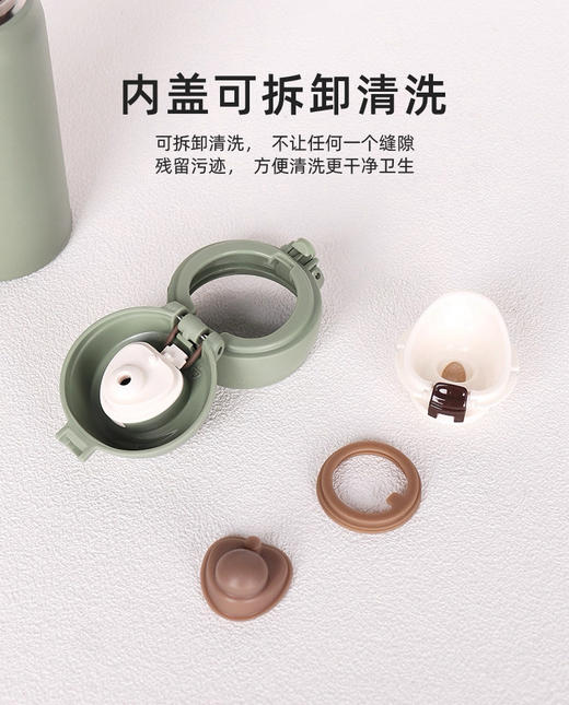 膳魔师保温杯350ml /500ml JNLs350 轻量办公室学生外出携带保温保冷杯 商品图5