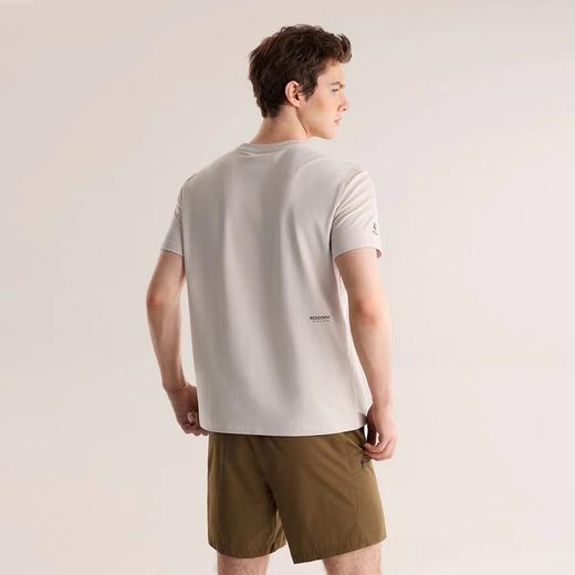 F031848新款户外中性款运动登山徒步通勤高弹棉T短袖 商品图13