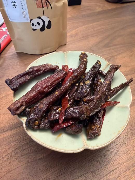 西双版纳傣家传统炭烤牛肉干 劲道好口感傣家传统工艺制作 版纳本地散养小黄牛 商品图2