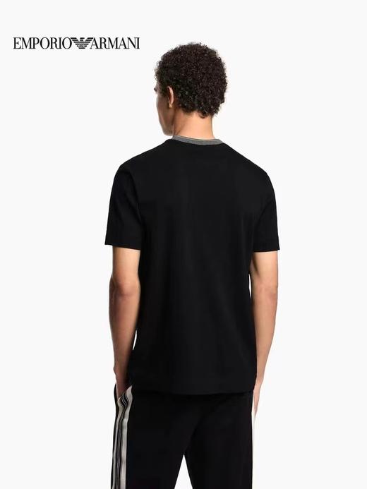 F0318125新款情侣款珠地纯棉时尚百搭圆领刺绣短袖薄T恤 商品图14