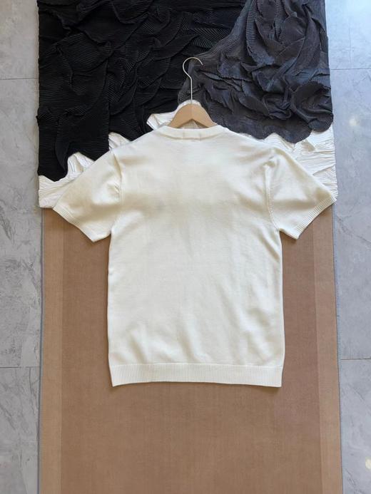 F031863四色可选百搭耐看小马刺绣四色亲肤透气针织短袖T恤 商品图3