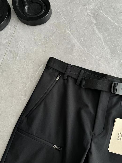 F0318108户外软壳裤修身剪裁四面弹力防泼水防风男士长裤 商品图6