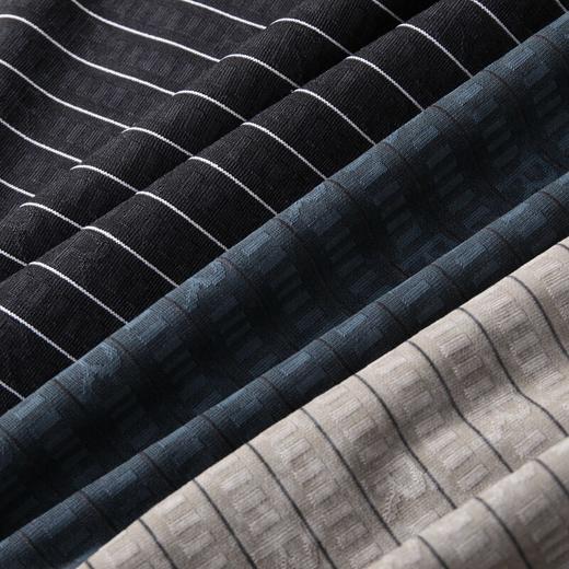 【DK】大依优型大码男装夏季商务休闲条纹POLO衫短袖冰丝无痕短袖T恤 商品图2