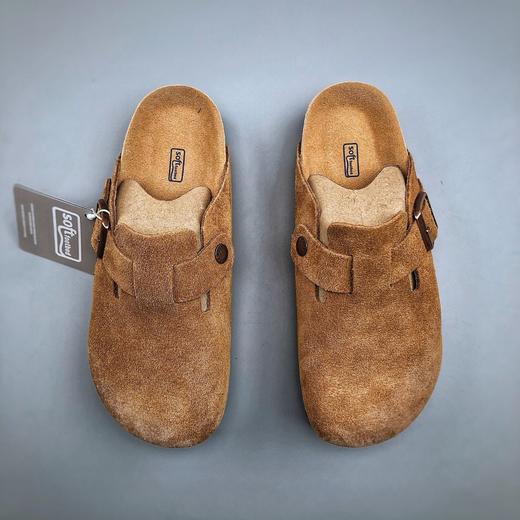 勃肯 懒人拖鞋 博肯 平底复古软木底休闲拖鞋 商品图1
