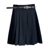 百褶半身裙送腰带！韩系学院风！2026女春夏新款高腰显瘦百搭遮肚子西装中裙！ 商品缩略图4