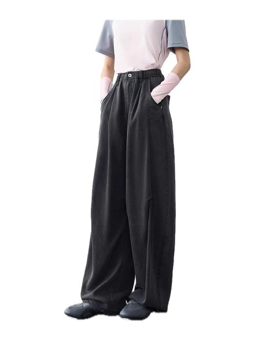 100%莱赛尔牛仔氧浮裤 商品图1