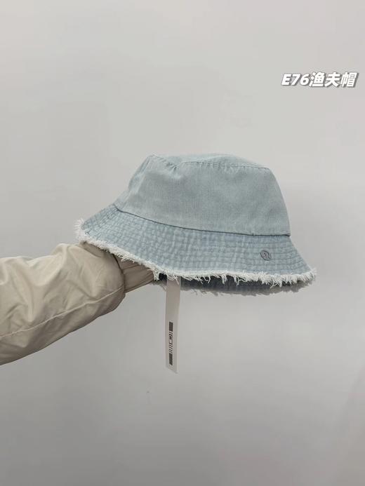 F0318106新款情侣款牛仔软顶渔夫帽百搭大气简约遮阳帽 商品图5