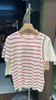 原单新款撞色条纹针织上衣 商品缩略图5