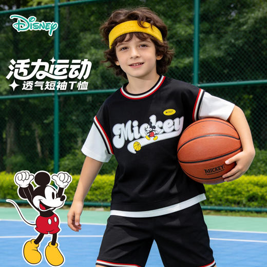 迪士尼玩转新生假两件夏日短袖T恤222DS0570 商品图7