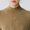 东黎 • 万物复苏 一叶知苏 山羊绒桑蚕丝 女士春季高领套衫 6001 商品缩略图11