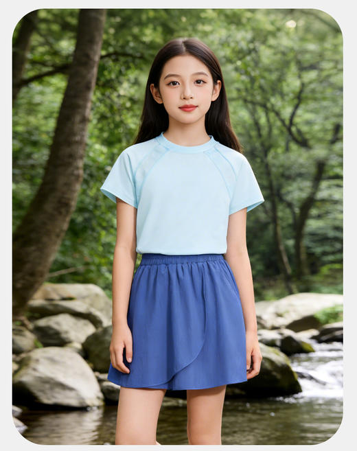 【速干短袖T恤】Amilife阿米日记纯色速干短袖T  UPF50+防晒  吸湿速干   透气舒适 7A级抗菌 商品图4