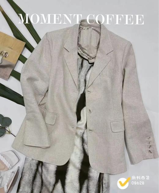 G08628#麻料西装外套 商品图0