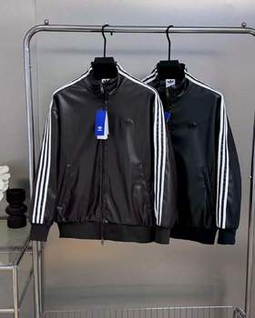 F0318109韩版仿皮立领美式复古三道杠学院风皮衣夹克外套