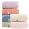 【2条装】纯棉毛巾  5a抗菌纯棉毛巾、家用加厚洗脸面巾柔软吸水礼品毛巾不掉毛 商品缩略图4