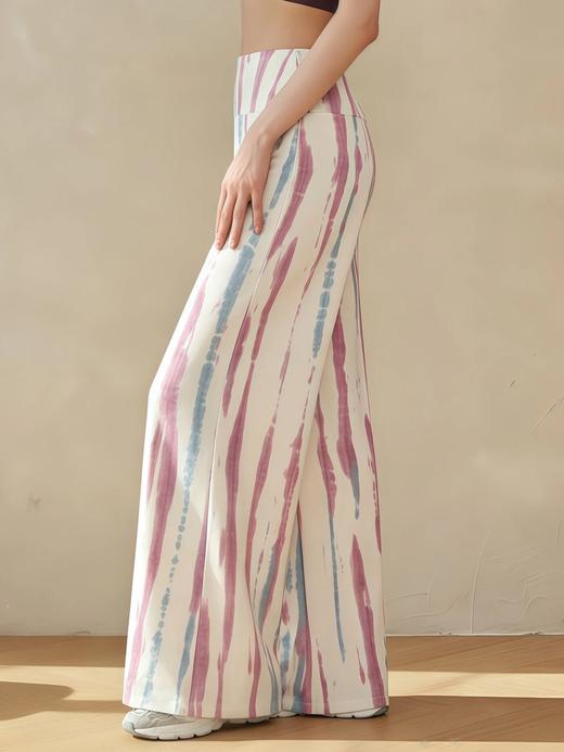 高腰阔腿裤孕妇瑜伽裤新款休闲女普拉提健身运动长裤显瘦 000LS2Y020 商品图4