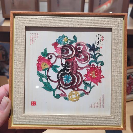 泰山非遗皮影十二生肖相框摆件家居饰品送礼佳品文化产品 商品图3