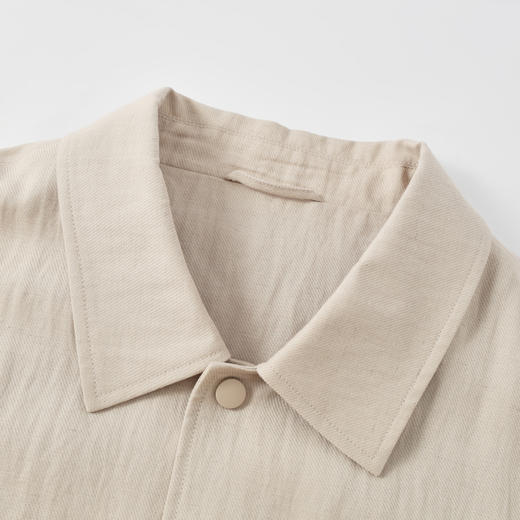 GXG男装26春季日常通勤简约翻领工装百搭舒适透气休闲男式夹克K&C 商品图4