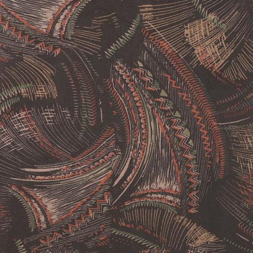 26T192SDSA男装2026新款高贵美式复古象线条满印短袖T恤百搭圆领上衣 商品图2