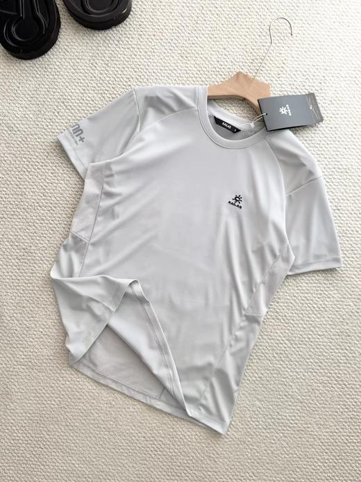 F0318127简约网眼透气面料插肩袖设计速干功能T恤短袖 商品图12