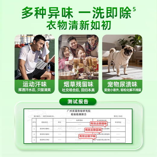 『APG洗衣液』限时送校服净袋装 天然洁净 温和易漂洗* 每人限购1件 商品图3