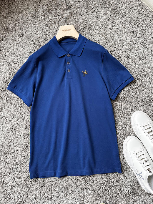 THS-限时 RL马球家 男士翻领网眼柔软短袖polo 3色 AH2514 商品图7
