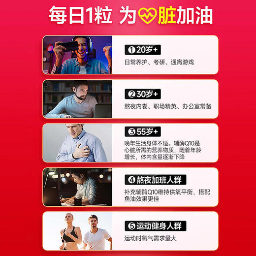 Swisse辅酶Q10胶囊150mg 180粒/瓶★ 商品图5