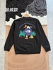 F031840新款百搭时尚日系复古趣味印花圆领加绒套头卫衣 商品缩略图3
