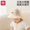 婴儿帽子宝宝春款男宝女夏薄款遮阳防晒帽小月龄幼儿太阳渔夫外出 商品缩略图3