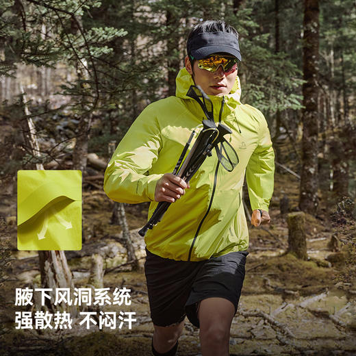 【轻舟】伯希和户外硬壳冲锋衣男TORAYDELFY超轻量防水登山外套女 商品图3