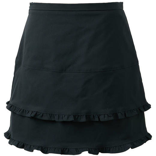 三彩2026夏季新款高腰小A裙木耳边半身裙短裙高级感显瘦气质M 商品图4