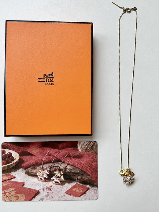 THS-无 爱马家 福马限定项链 福马项链赠送福马挂件 2色 CU1342 商品图4