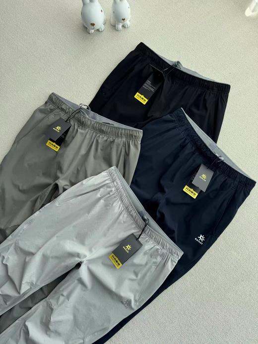 F031818轻量防风阻冷干爽耐磨抗皱软弹爽滑户外休闲长裤 商品图2