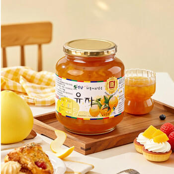 全南蜂蜜柚子茶1kg 韩国进口冲调饮品 水果茶柚子茶下午茶 /传统滋补 /蜂蜜/蜂产品 /蜂蜜 商品图2