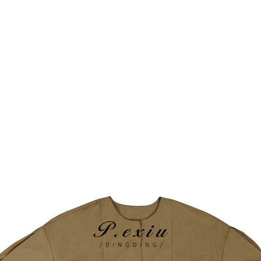 03-3潘依绣丁丁宠粉PanYiXiu/潘依绣秋冬新款极简风宽松简约设计长袖衬衫 K2139 商品图2