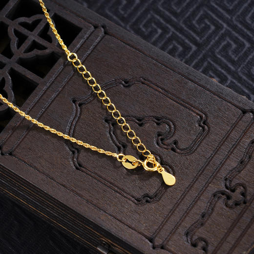 子佩集S925【白茶清欢】套链项链【DZ05154】纯银古法银和田玉2509 商品图7