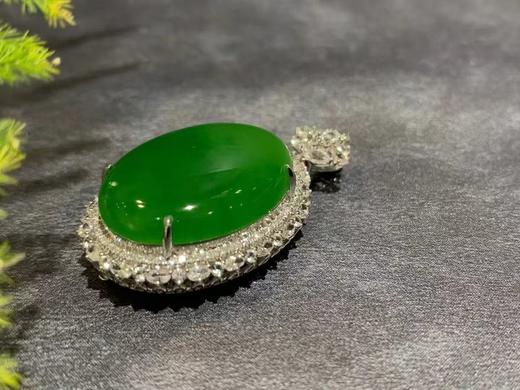 【御珠宫坊·传藏系列】金镶碧玉吊坠 商品图5