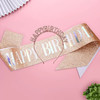 生日发箍肩带发箍皇冠派对生日头箍 商品缩略图0