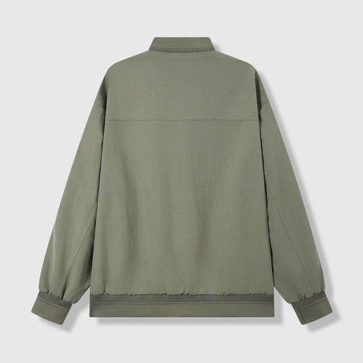 GXG男装26春季日常通勤简约棒球领舒适版型休闲百搭男式短款夹克K&C 商品图1