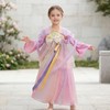 年衣童装汉服裙女童春季新款古装改良汉服唐装好春光汉服裙N1261013D02NIANYI年衣 商品缩略图5