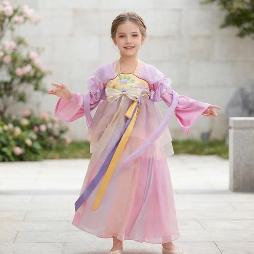 年衣童装汉服裙女童春季新款古装改良汉服唐装好春光汉服裙N1261013D02NIANYI年衣 商品图5