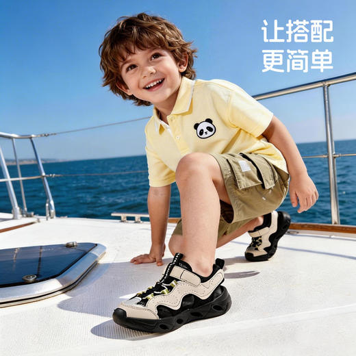 卡特兔儿童户外运动鞋2026年夏季新品涉水鞋防滑耐磨透气儿童凉鞋 商品图1