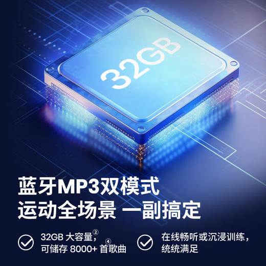 韶音0penSwim Pro 游泳耳机 S710 珊瑚海 商品图3