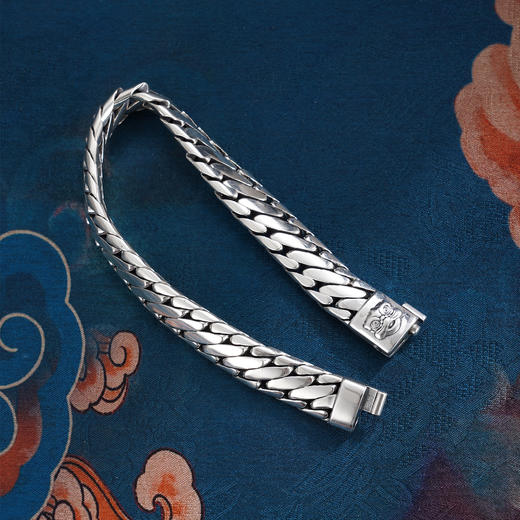 子佩集【勇者之力】S925银手链【FJSL001】仿古男士2509 商品图2