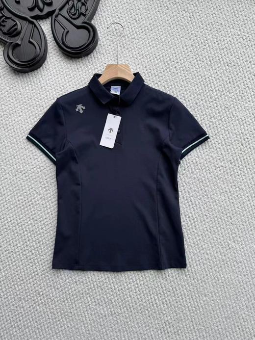 F031871立体硅胶烫画设计防晒短袖速干户外运动polo衫T恤 商品图7