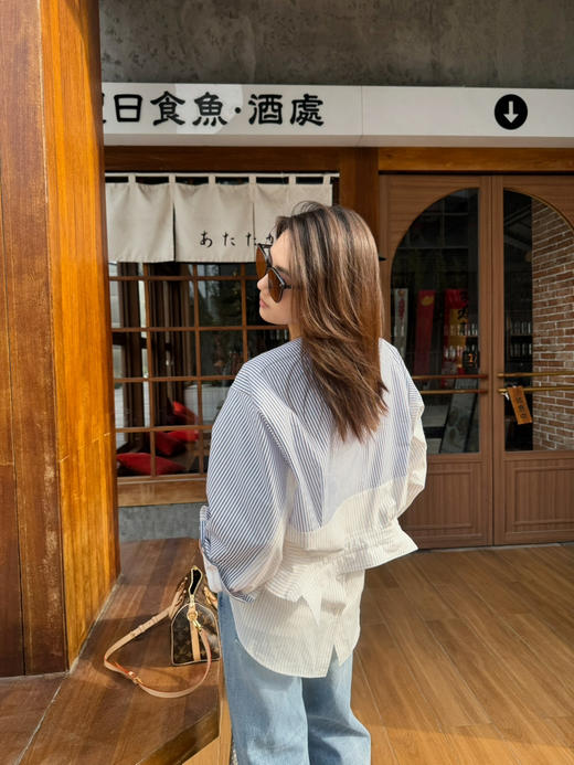 【一衣两穿】噢蜜ooomeooo两穿设计师款衬衫 商品图14