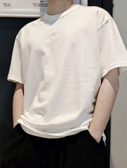 外贸工厂订单余！ 经典款 刺绣logo短袖T恤情侣款！ 商品图6