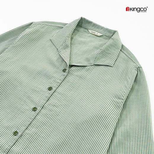KINGCO新款家居服--26柔光锻--闲庭漫步 商品图0