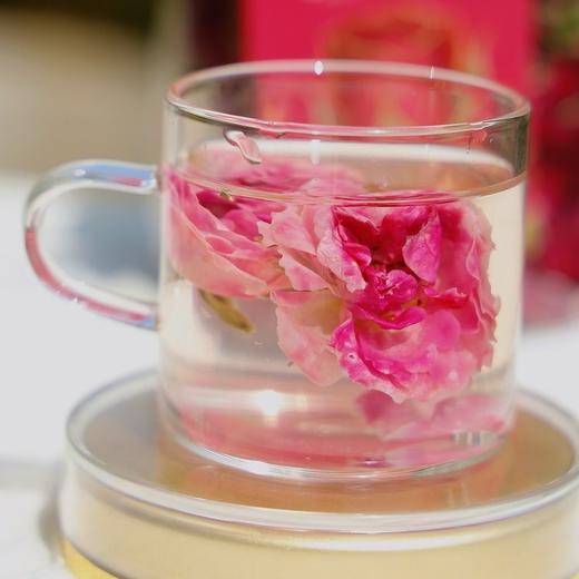 【逐南味金边玫瑰 】 北纬23°高原秘境  严选特级花蕾 无硫锁鲜品质 春日清润养颜一杯喝出好气色 商品图4