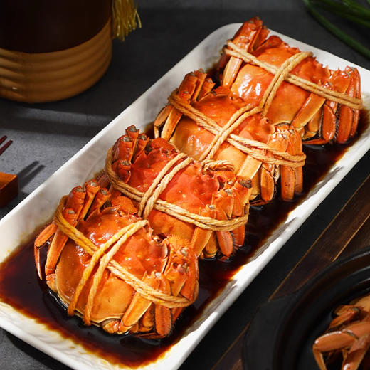 【买一盒送一盒】苏霸王花雕熟醉蟹 900g/盒 商品图3