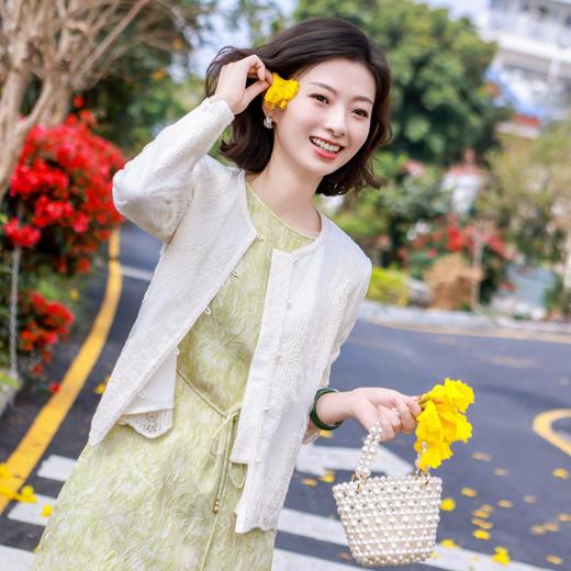 西子/画中仙桑蚕丝重工刺绣贵妇透气礼服外套/WTYF0602 商品图2